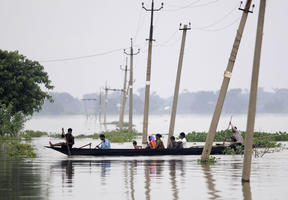 Installing reliable power grids is often a major challenge in some tropical countries, like here in India.