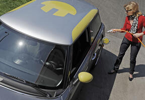 The electric car is one of a range of solutions for more sustainable transportation.