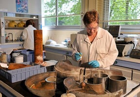 Un laboratoire d'étude de la corrosion