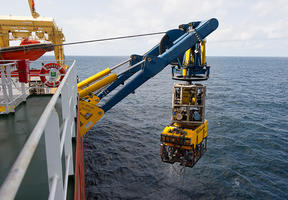 Un robot utilisé pour une exploitation offshore