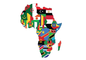 La carte de l'Afrique, le continent de demain