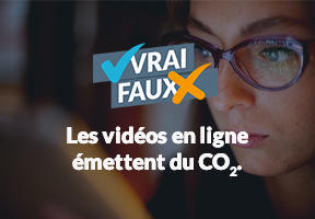 Image de la vidéo Les vidéos en ligne émettent du CO2.