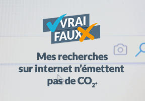 Image de la vidéo Mes recherches sur internet n'émettent pas de CO2.