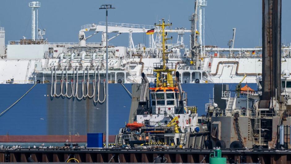 German energy terminal on the Baltic Sea