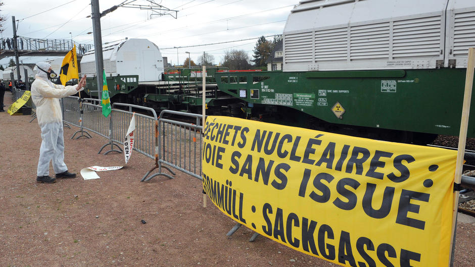 13. "You shall not pass!" say anti-nuclear protesters 