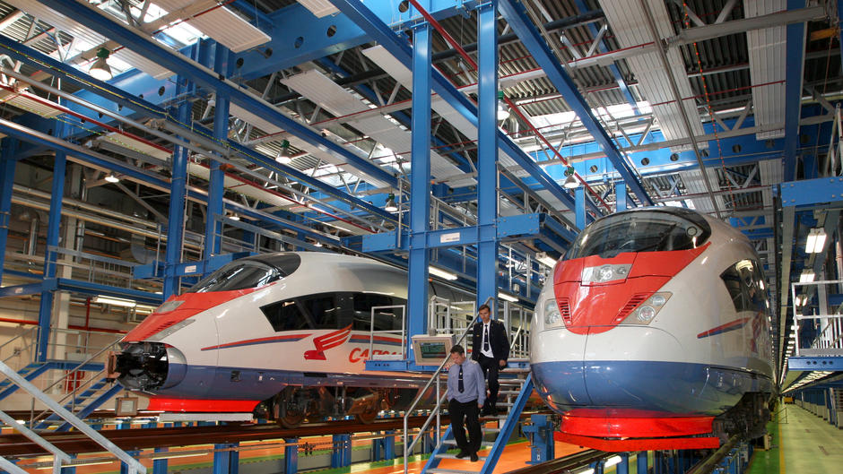 16. En train rapide à travers la Sibérie ? 