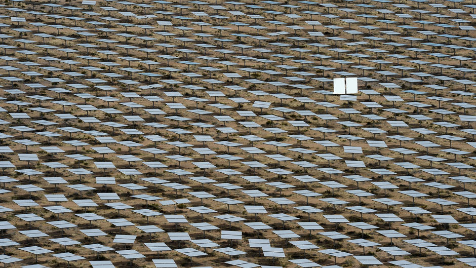 The Ivanpah Facility from Earth