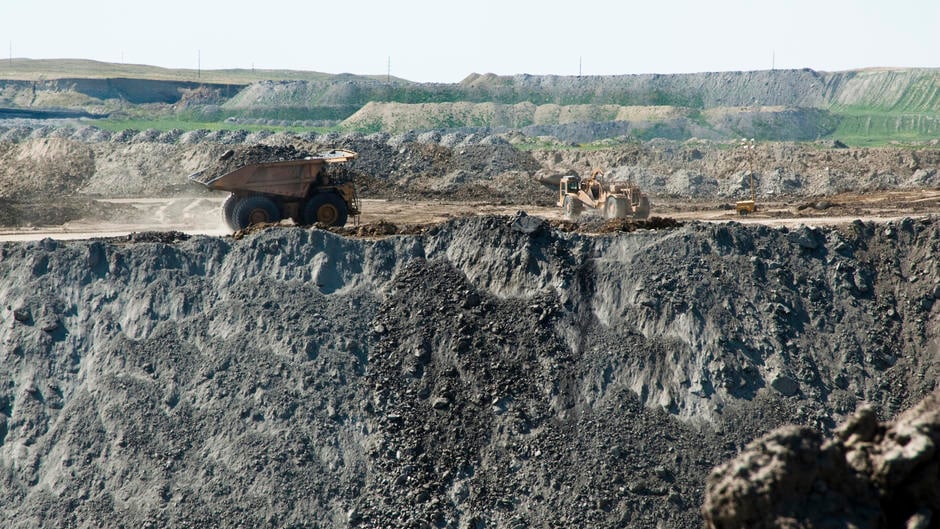Illustration d’une mine au Wyoming, Etats-Unis