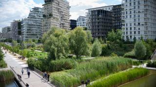 FRANCE - PARIS - ECODISTRICT - CLICHY BATIGNOLLES 