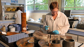 Un laboratoire d'étude de la corrosion