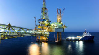 La plateforme PARAGON L1115 près des côtes du Qatar