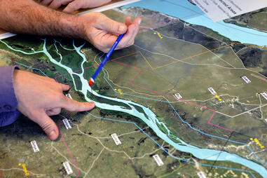 Analysis of aerial images to understand the geological features around Kampala, Uganda.