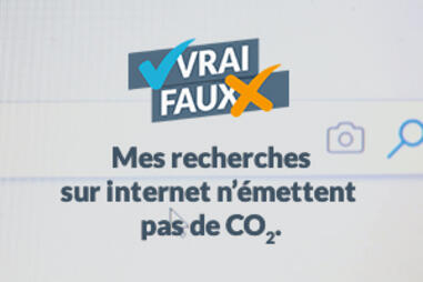 Image de la vidéo Mes recherches sur internet n'émettent pas de CO2.